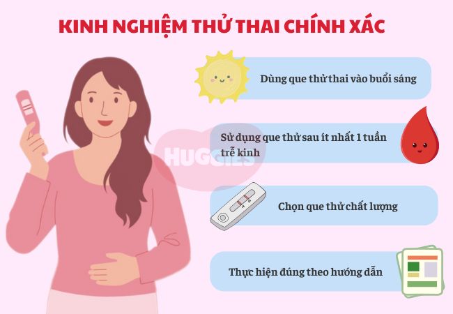 Kinh nghiệm thử thai chính xác nhất