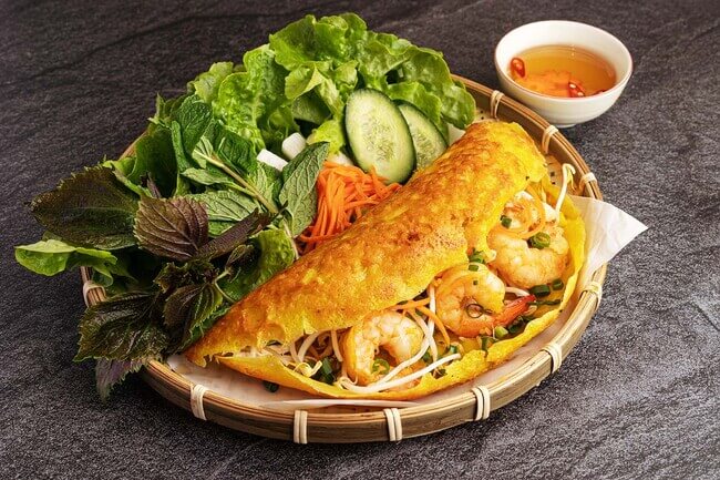  Bánh xèo tôm thịt