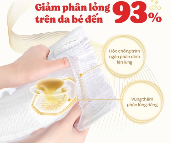 Ưu điểm của bỉm quần Huggies