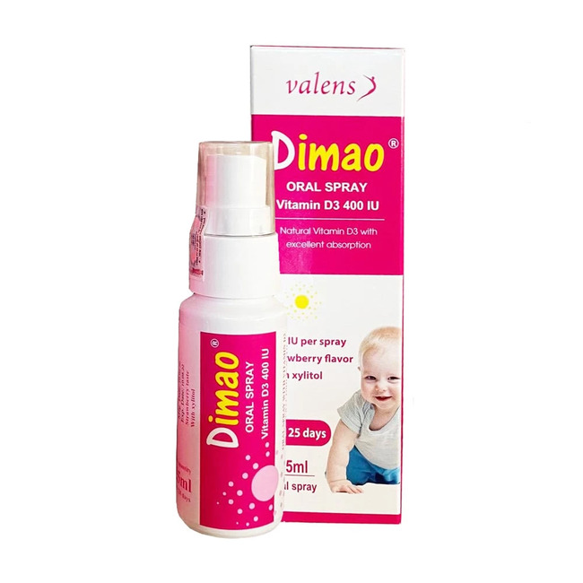  Dimao Vitamin D3 dạng xịt