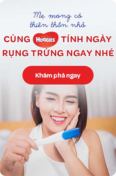 Cùng Huggies tính ngày rụng trứng ngay nhé