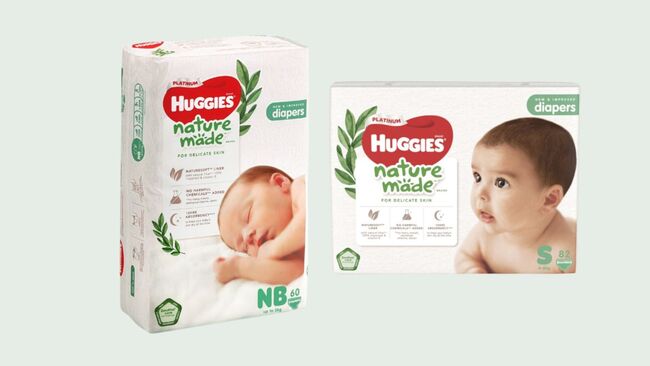 Tã dán Huggies Platinum Nature Made