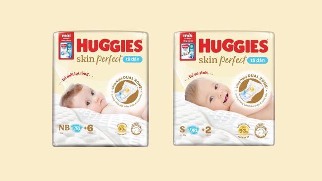 Tã dán Huggies Skin Perfect